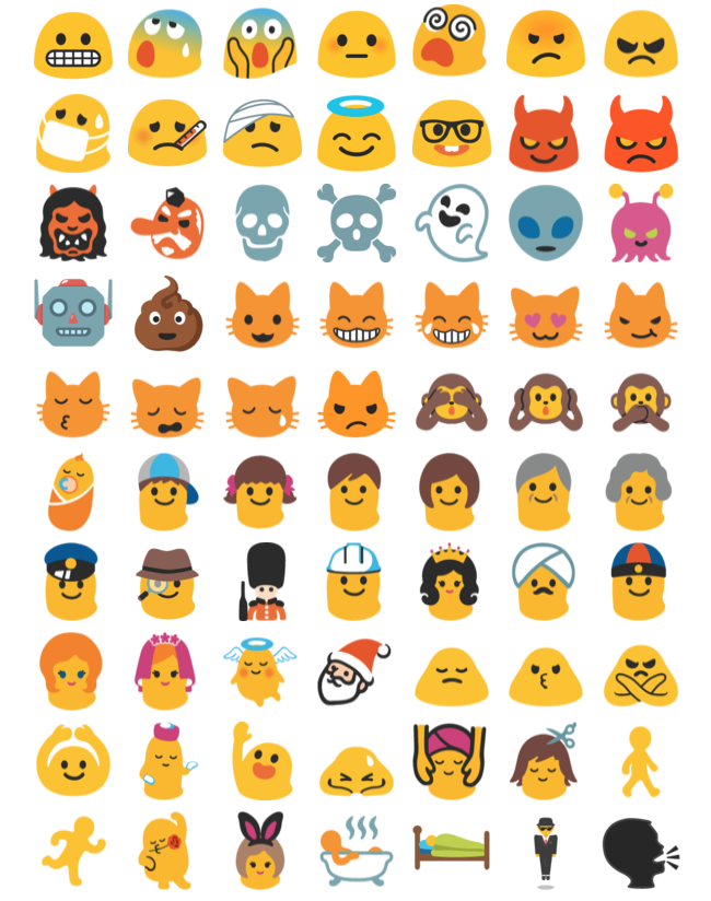 Android6.0.1の絵文字
